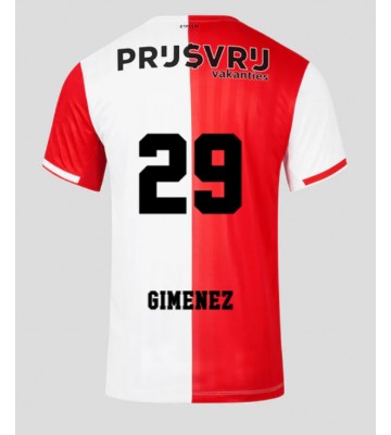 Feyenoord Santiago Gimenez #29 Hemmatröja 2023-24 Kortärmad